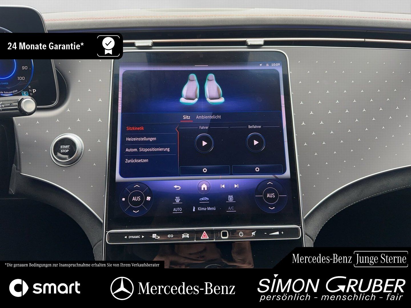 Fahrzeugabbildung Mercedes-Benz EQE 350 4M AMG Int/Ext Pano WP Distronic Md2024