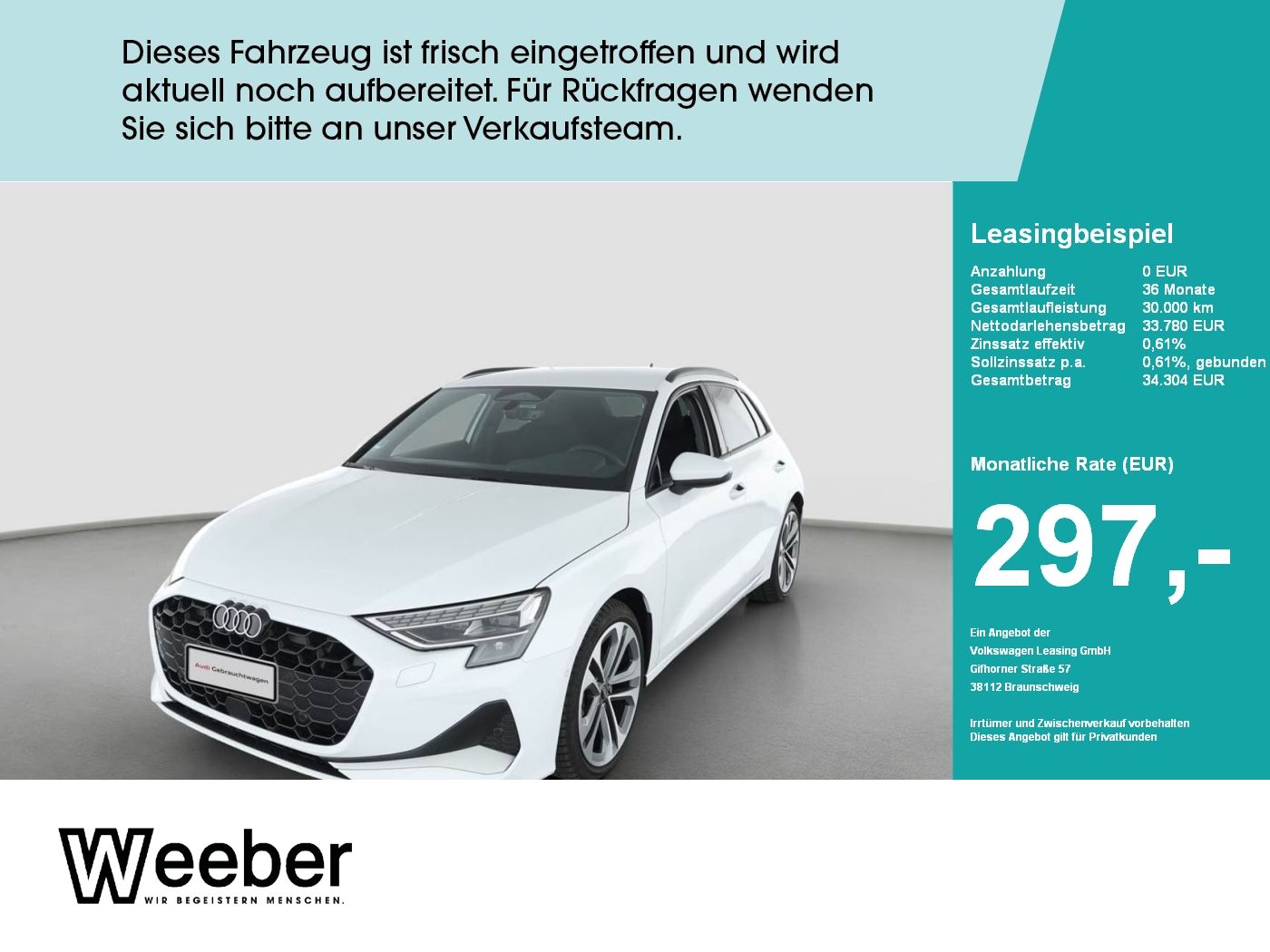 Audi A3 Sportback advanced *SHZ*NAVI*LED*KAMERA*AHK*