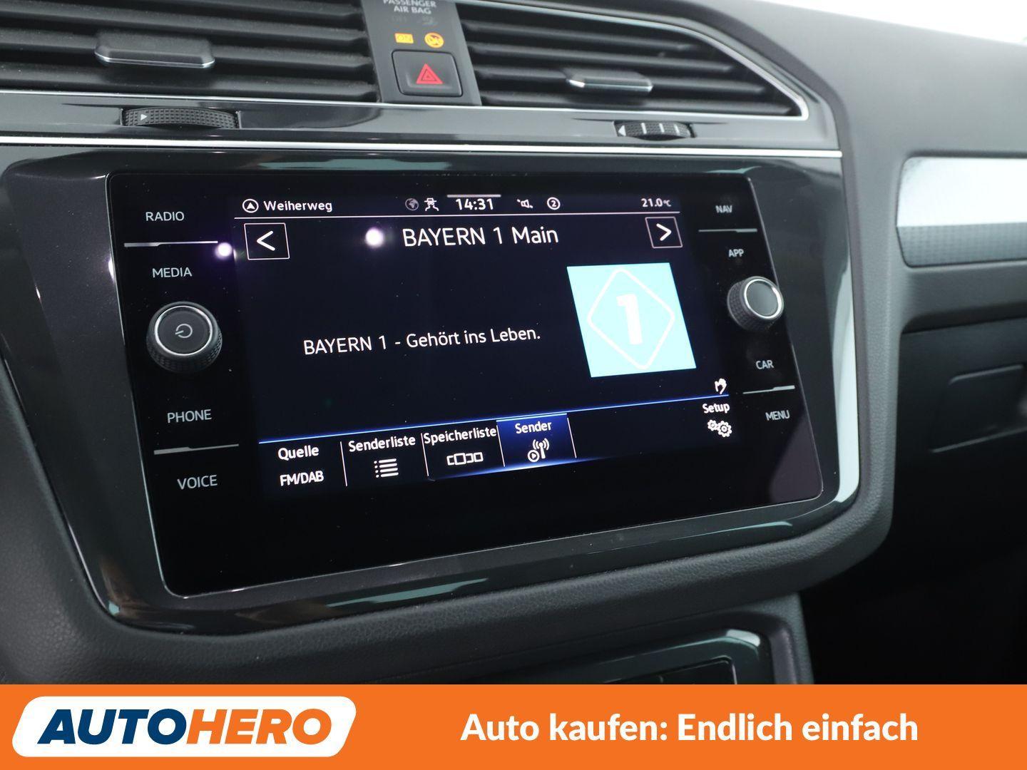 Volkswagen Tiguan 1.5 TSI ACT Life*NAVI*LED*ACC*CAM*PDC*SHZ, миниатюра 19