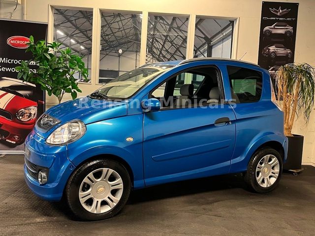 Microcar M.Go SXI BLUE XXL KOFFER Mopedauto Leicht KFZ 45