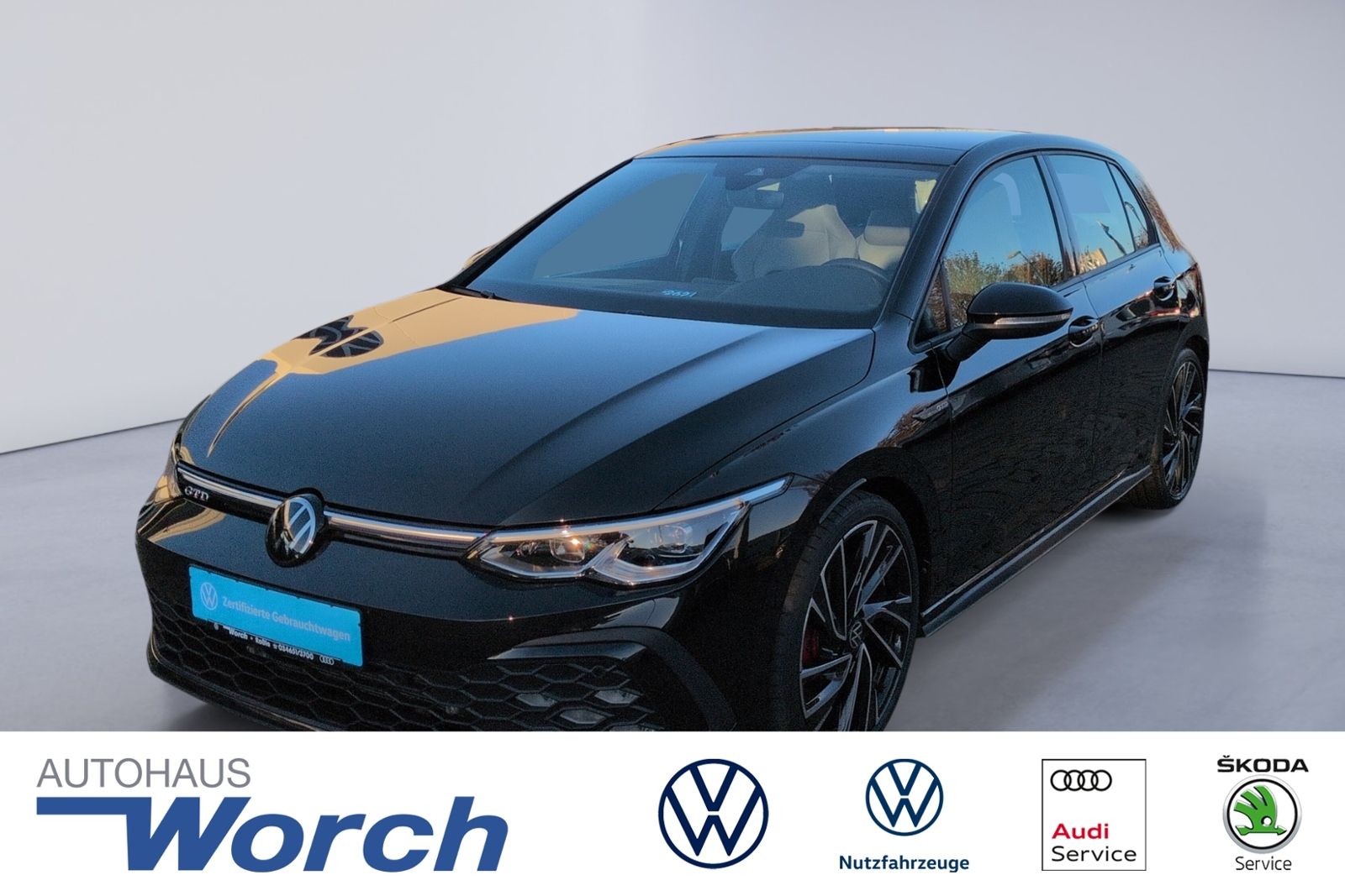 Golf VIII GTD STHZ+LEDER+PANO+