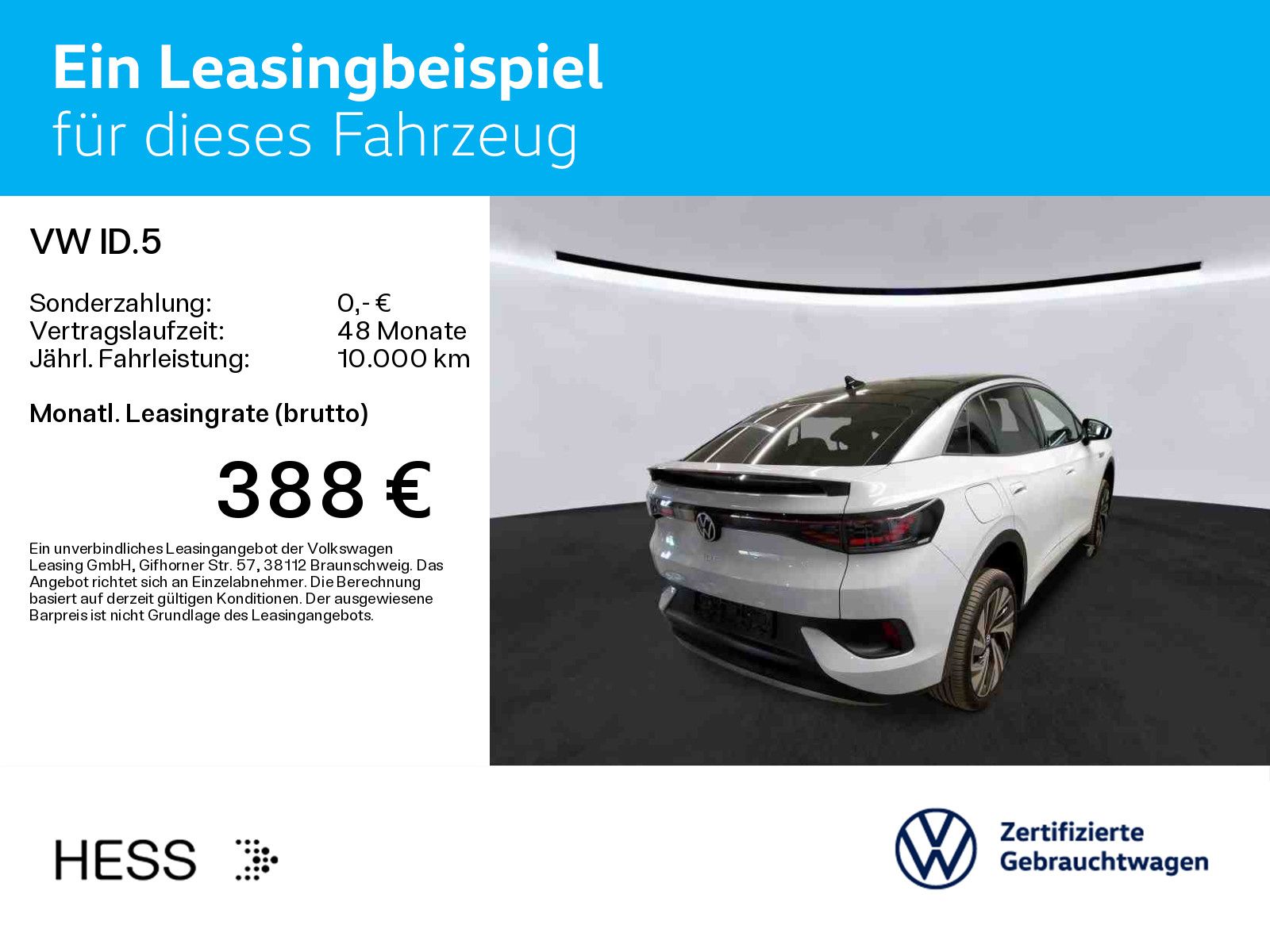 Volkswagen ID.5 Pro Performance WÄRMEPUMPE IQ.LIGHT AHK PAN foto 3