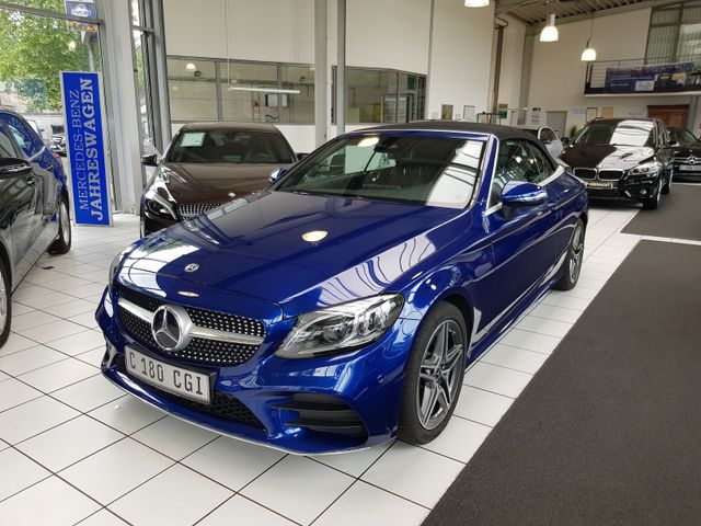MERCEDES-BENZ C 180 CABRIOLET AMG AHK LED SHZ MEMORY KAMERA