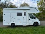 LMC Liberty A561G Ducato mit Heckgarage / Motorrad - Alkoven mit 3 Schlafplätzen
