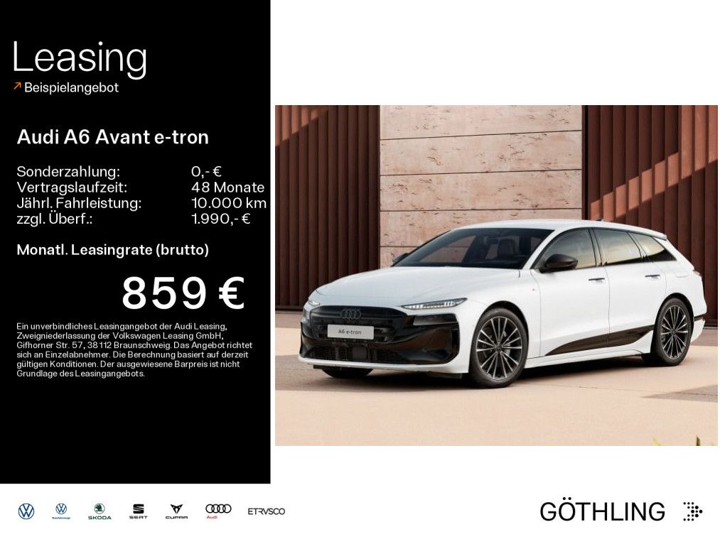 Audi A6 Avant e-tron performance 270 kW *Interieur S*