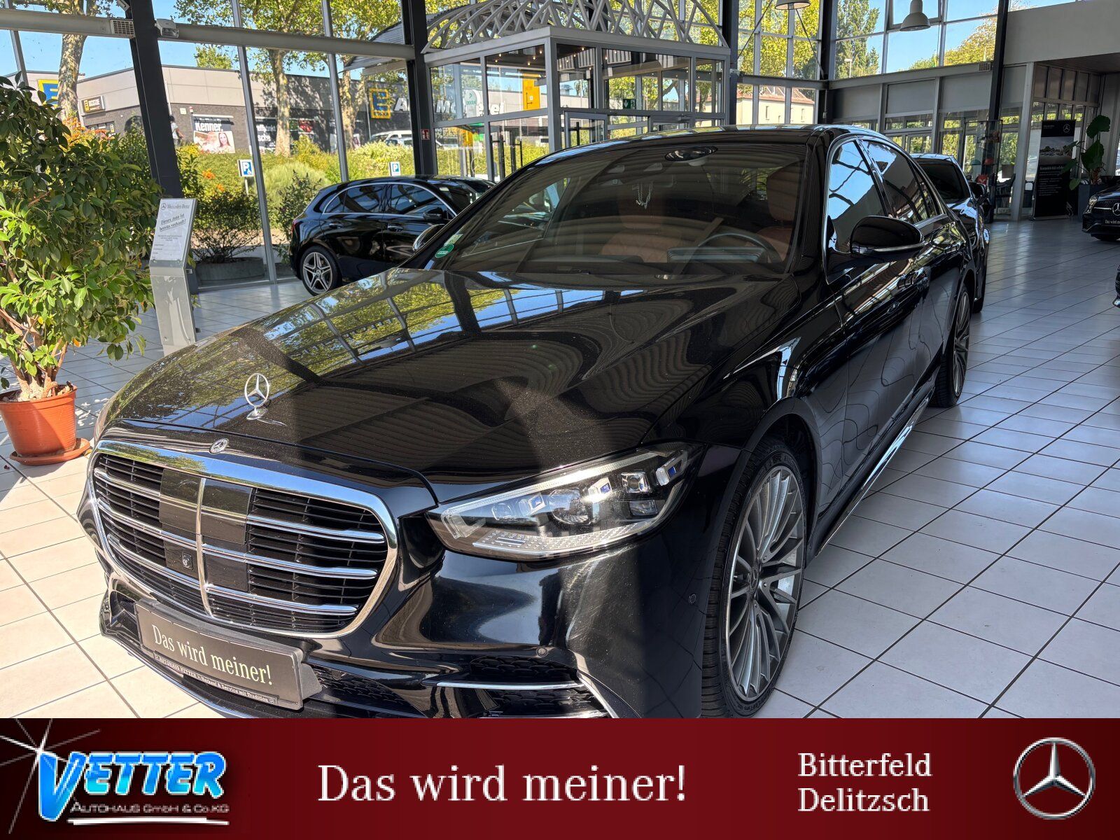 MERCEDES-BENZ S 400 d 4MATIC Limousine lang AMG*Navi*KlimaBC