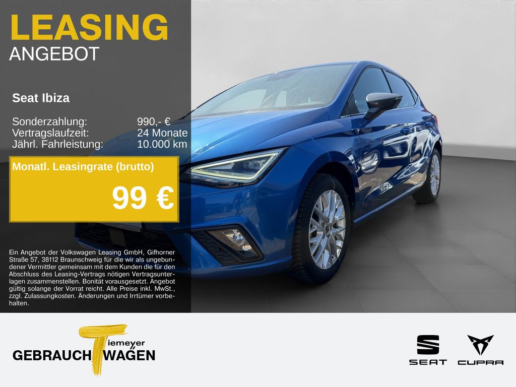 Seat Ibiza 1.0 TSI XCELLENCE NAVI LED ACC