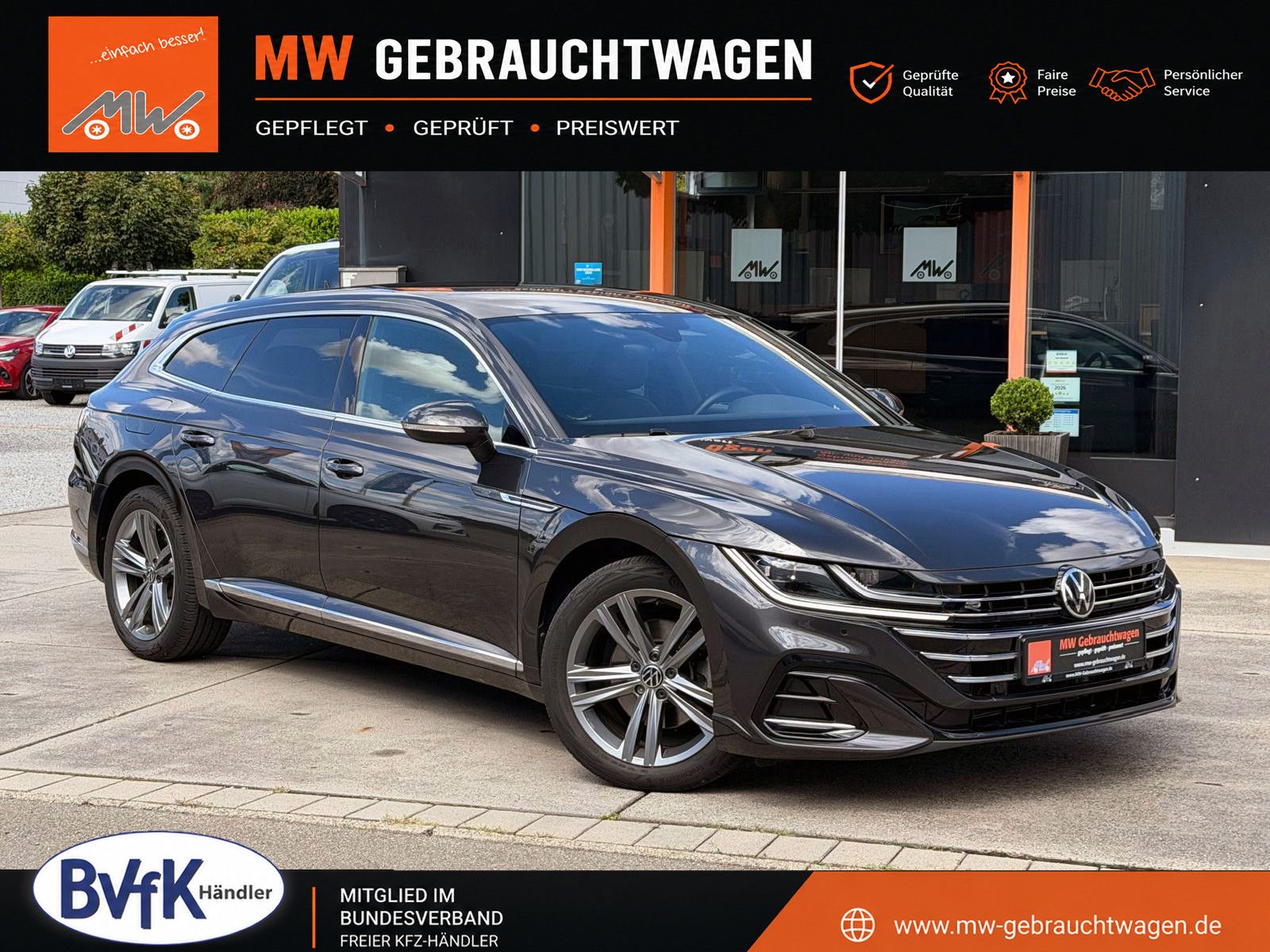 Fahrzeugabbildung Volkswagen Arteon SB 2.0TDI DSG R-Line 4M ACC KAM H&K AHK