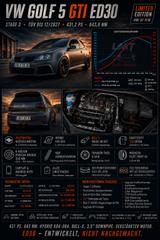 Volkswagen VW Golf 5 GTI ED30 Stage 3 431 PS  | TÜV 12/2027