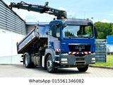 MAN TGS-18.320-4X4H-Blatt-3Seiten-Kipper-Meiler-Kran - MAN Kühlkoffer