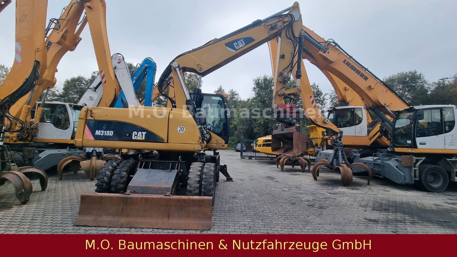 Fahrzeugabbildung CAT M 318 D  / SW /Hammerline / VSA / AC /