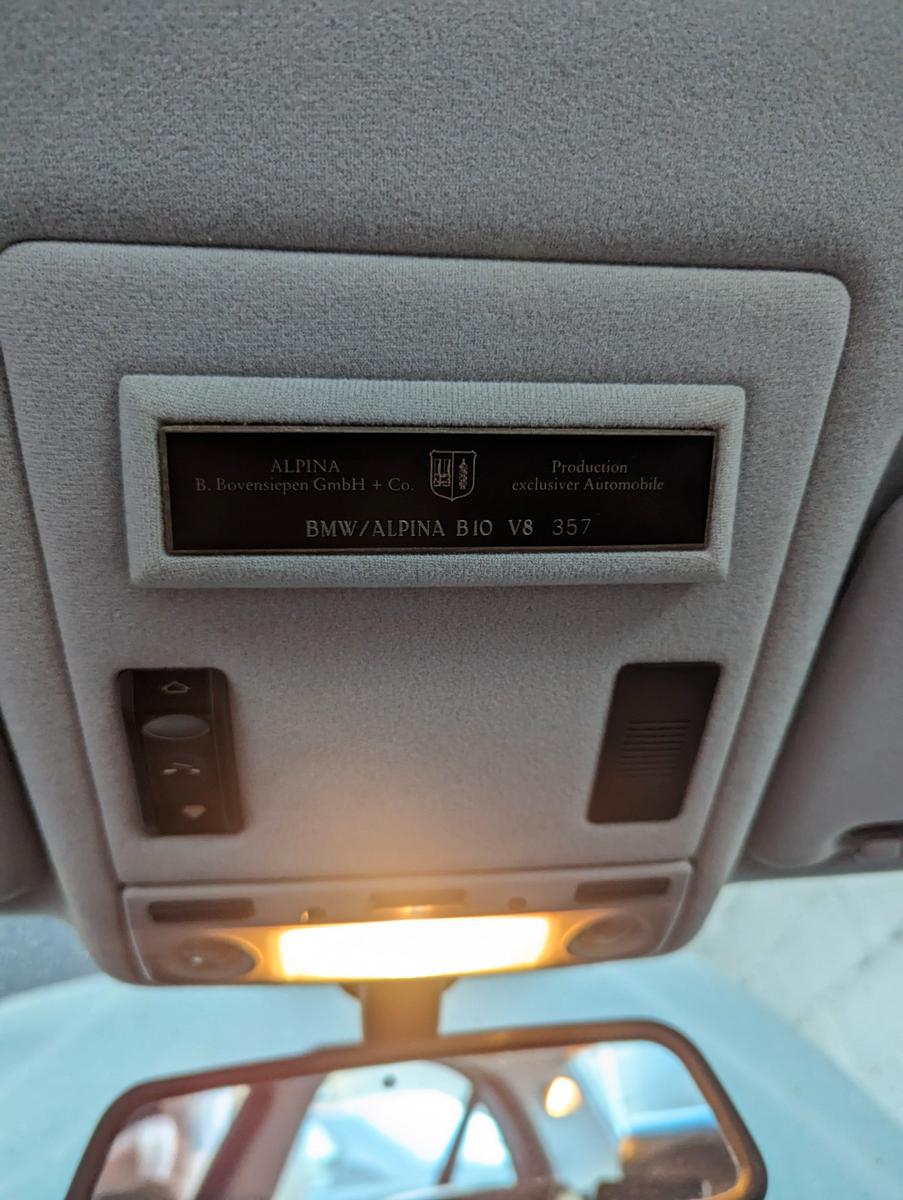 ALPINA BMW B10 Limousine V8 SWITCHTRONIC e39 