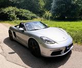 Porsche 718 Boxster PDK, Navi, SAGA, GT-Silber, Approved - Porsche Boxster Gebrauchtwagen in Düsseldorf