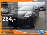 Ford Puma ST 1.0l EcoBoost MHEV Heckklappe elektrisch - mit Benzin-Antrieb: Schwarz, Elektr Heckklappe