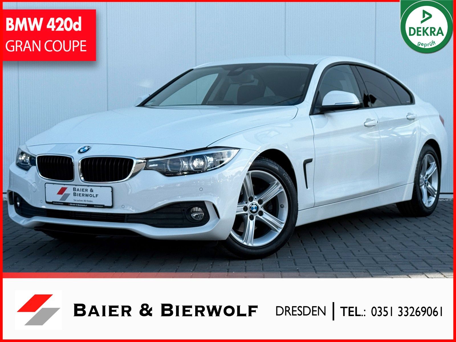 BMW 420 d Advantage Gran Coupe LED RFK PDC VZE 2.HD