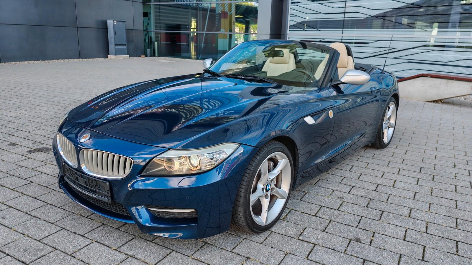 BMW Z4 sDrive35is 340 ch • Boîte DKG • Cuir beige • Pack M • Navi Pro • HiFi DSP