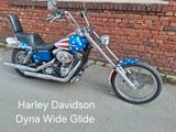 Harley-Davidson Dyna Wide Glide# Shopper #Captain America Look - HARLEY-DAVIDSON 2000 DYNA