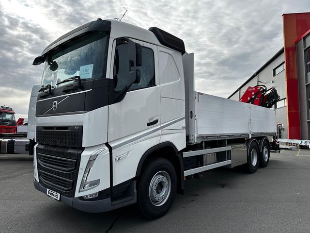 Volvo FH 460 6x2 BAUSTOFFPRITSCHE KRAN FASSI F235