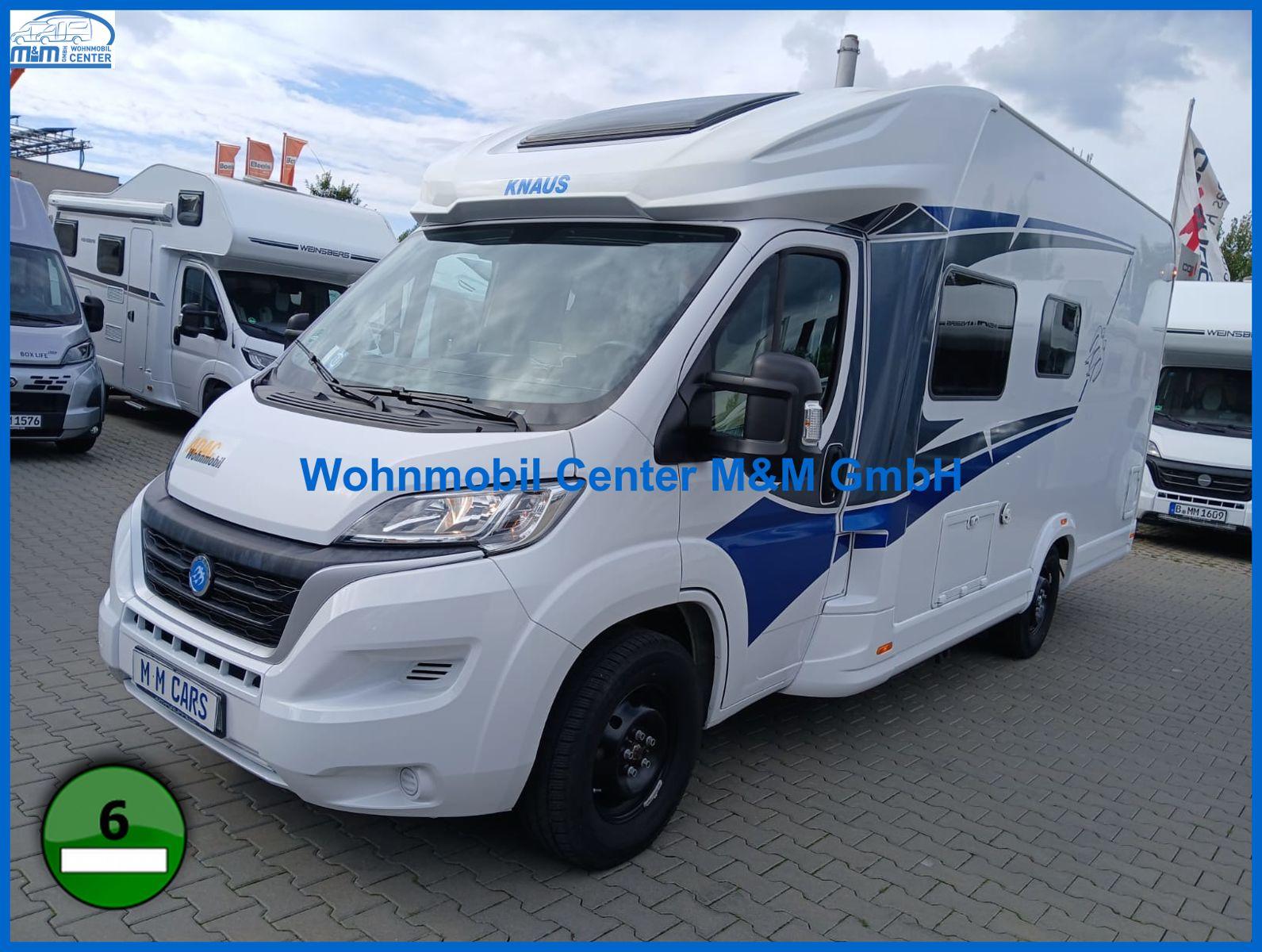 Knaus Live Wave 650 MF 140PS Lithium Markise Fahrradtr