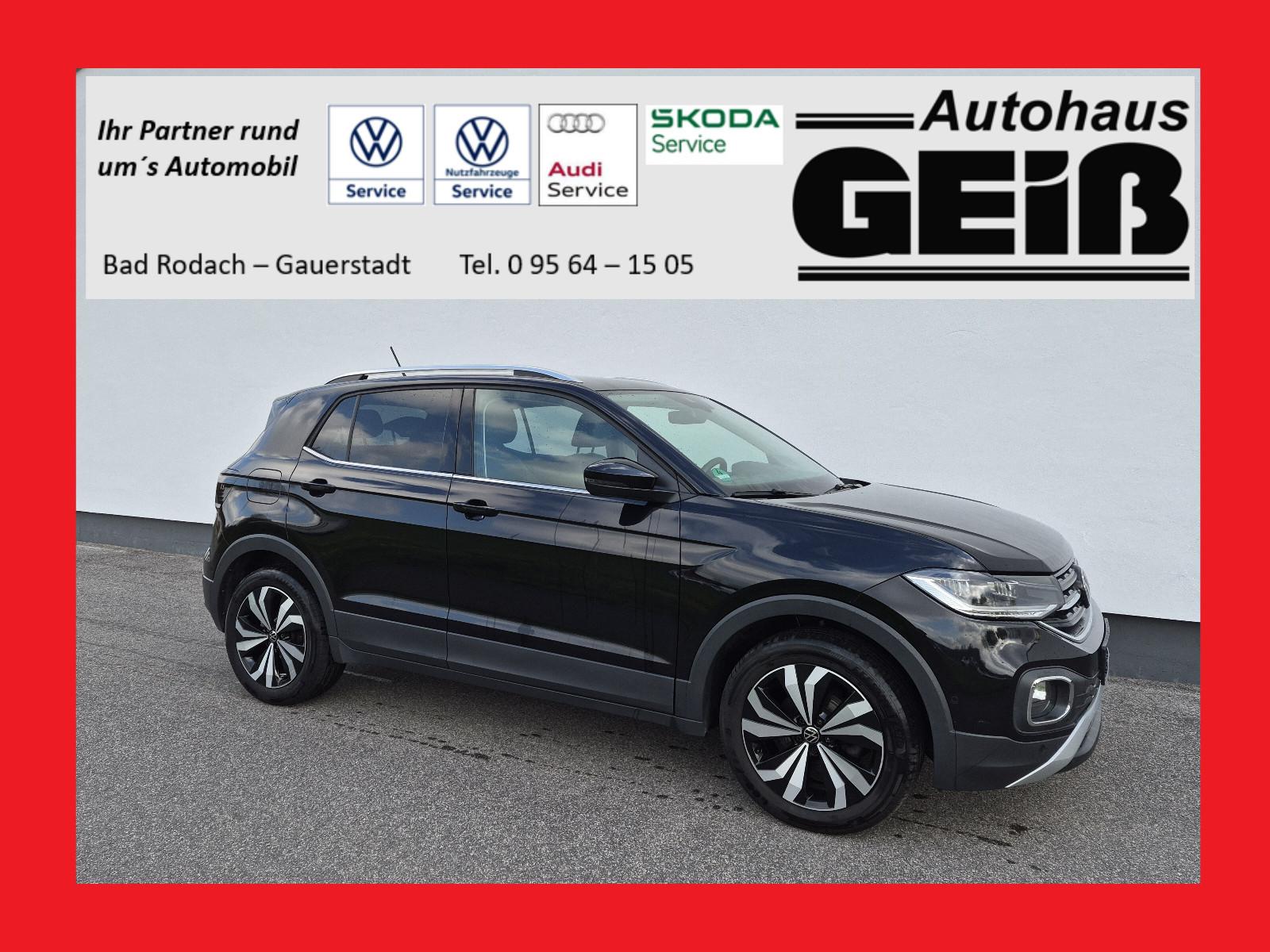 Volkswagen T-Cross 1.0 TSI Style AHK/Shz/Rkam/ACC/Alu......