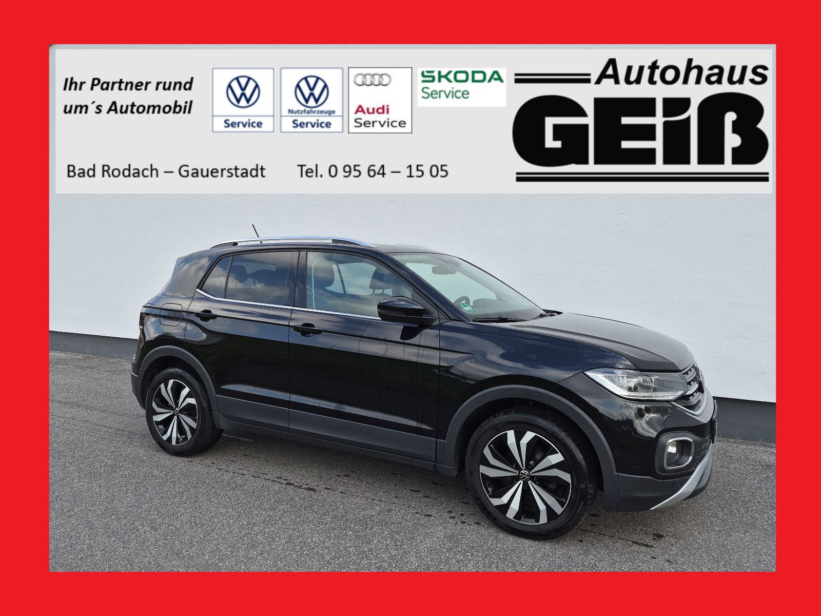 VW T-Cross 1.0 TSI Style AHK/Shz/Rkam/ACC/Alu......