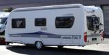 Hobby Excelsior 540 UFE mit Mover, Markise - Wohnwagen Mover