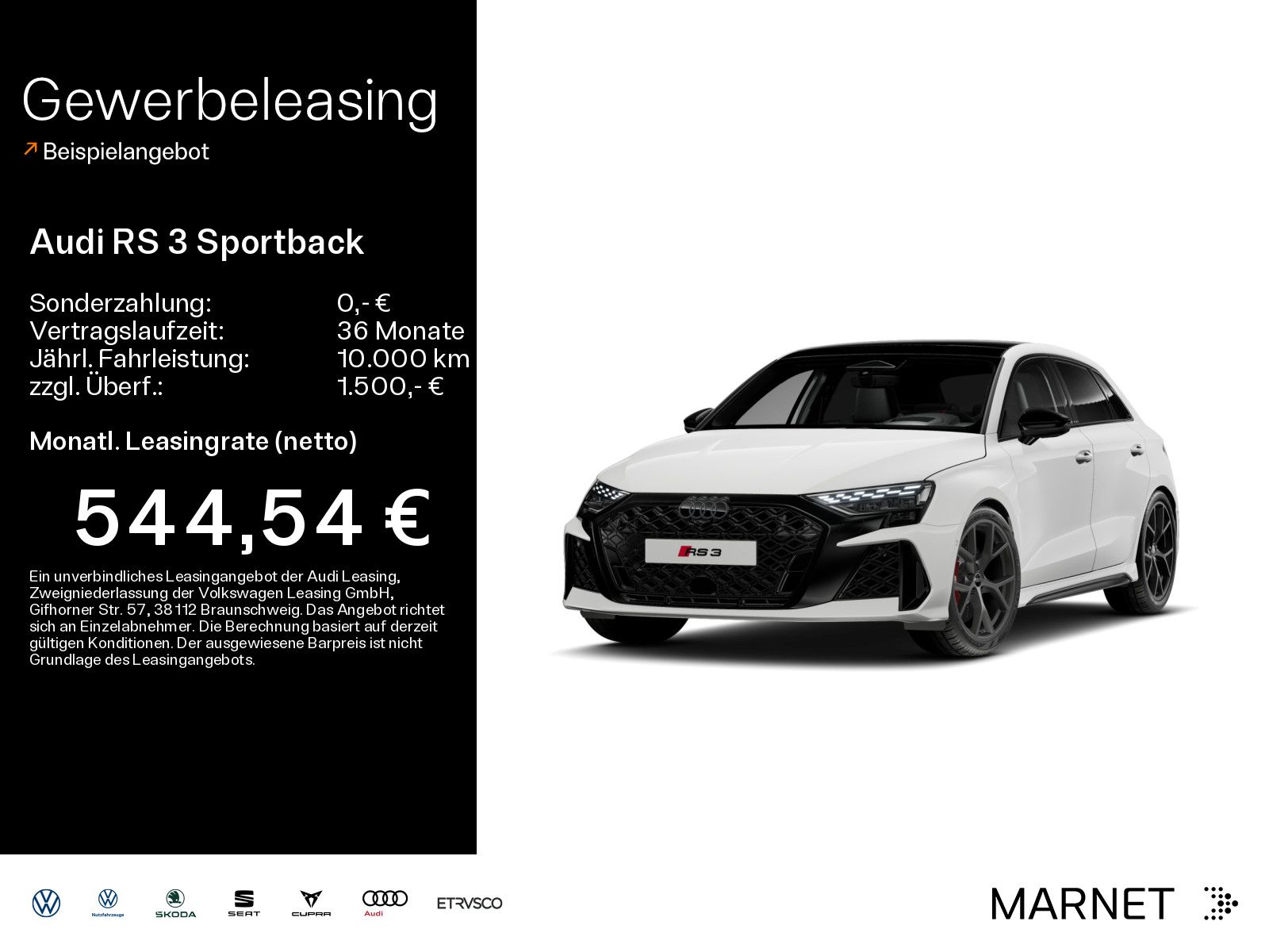 Audi RS 3 Sportback 294 kW S tronic