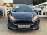 Ford Fiesta 2016 *Klima*Elektr.Fenster* - mit Benzin-Antrieb: Blau, Elektrische Wegfahrsperre, mit Klimaanlage, Elektr