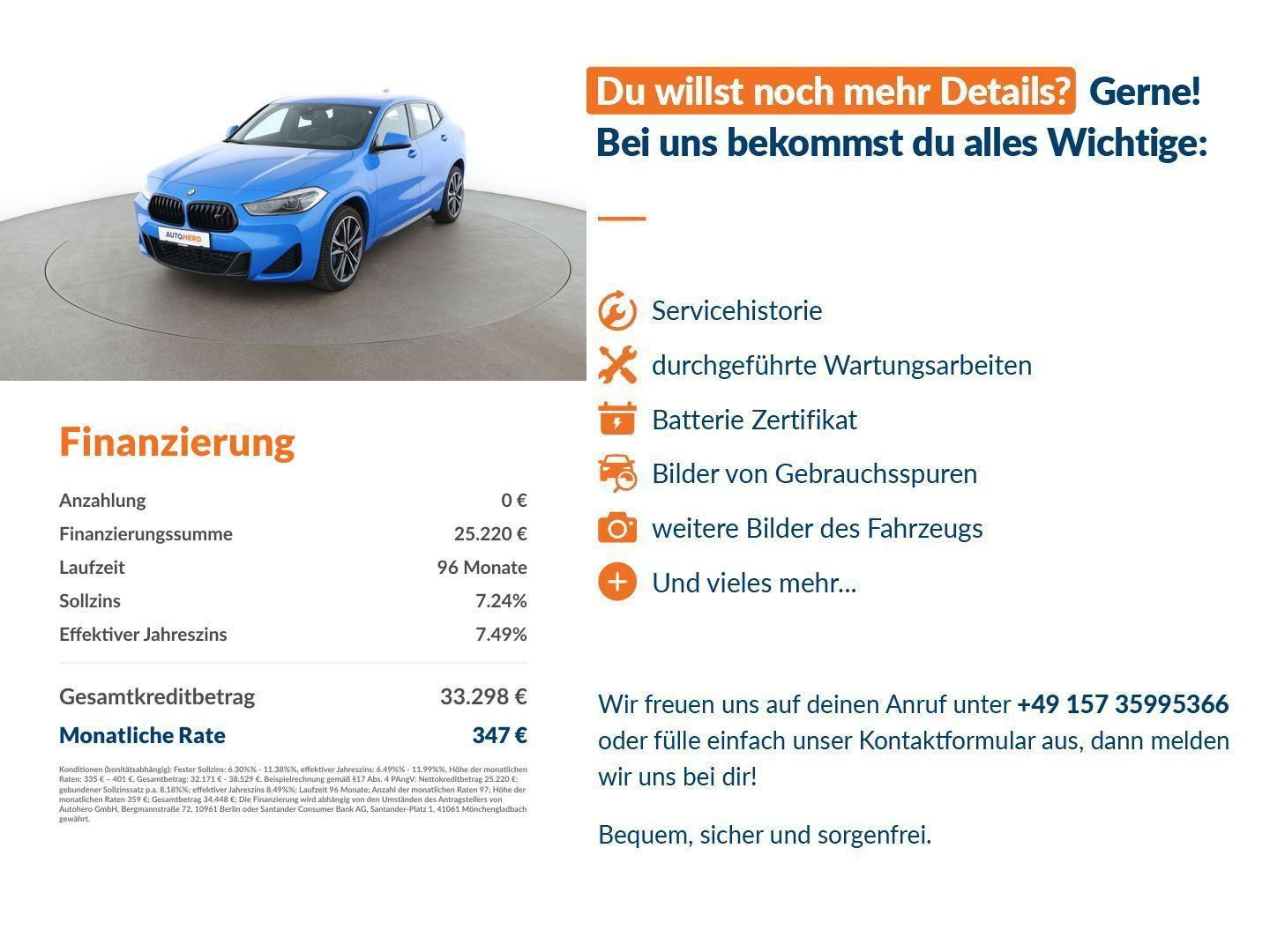 BMW X2 sDrive 20i M Sport Aut. *NAVI*LED*TEMPO*PDC*, миниатюра 14