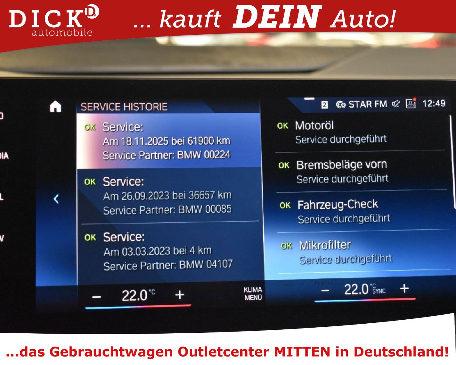 Fahrzeugabbildung BMW 220i AT DKG LED/NAVI/SHZ/VIRTU/DAB/KEYGO/AHK