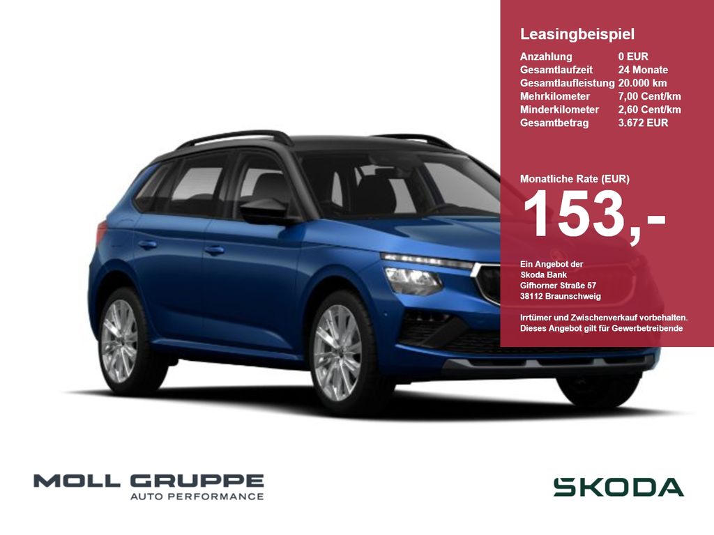 Skoda Kamiq 1.5 TSI DSG Selection ACC AHK EL.HECK KAM