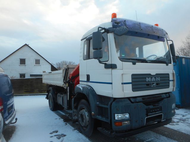 MAN TGA 18.360 Kipper PK10501 Kran mit Funk