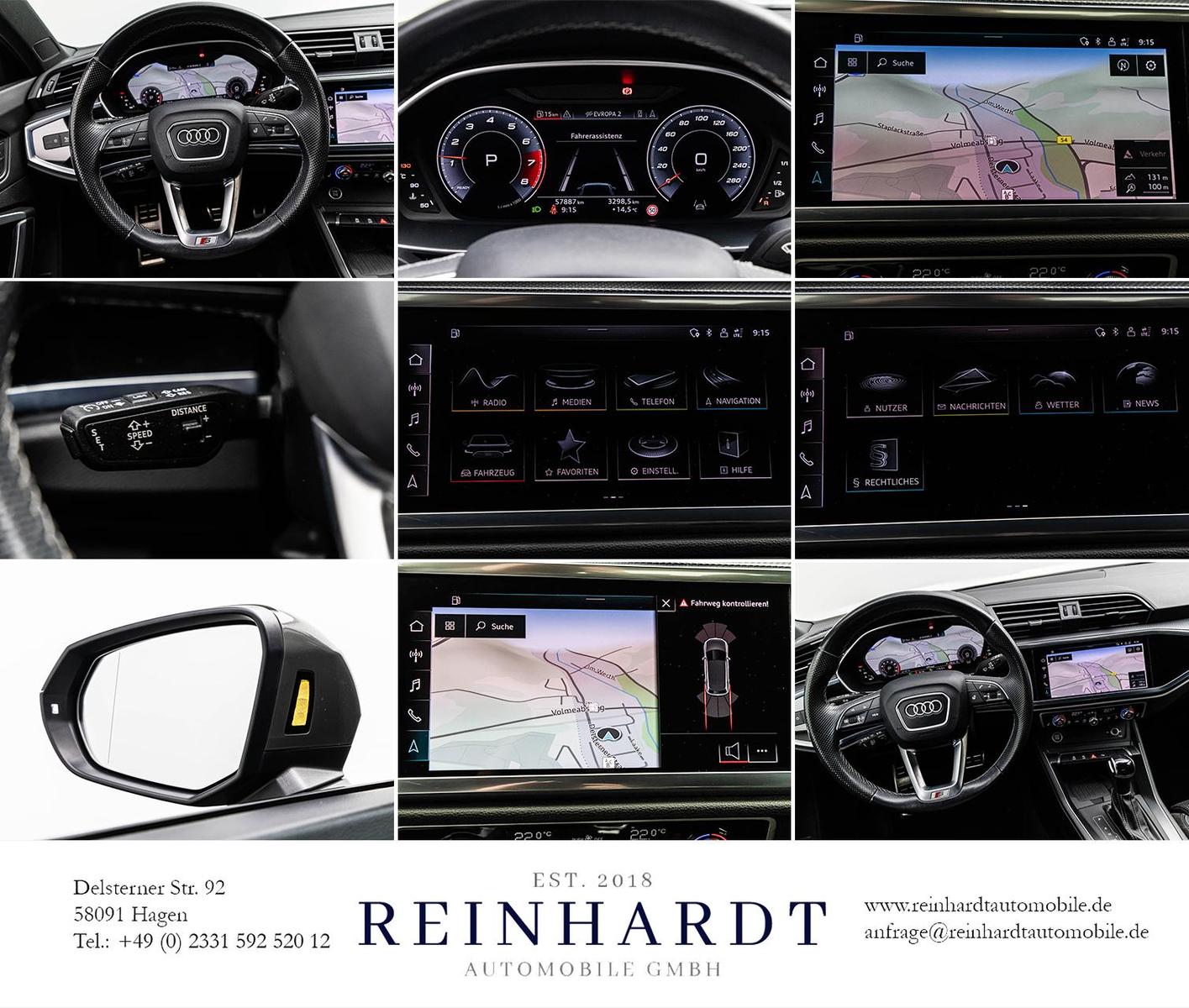 Audi Q3 45TFSi Q 2x S LINE BLACK 19Z./MATRIX/ACC/VC, миниатюра 19