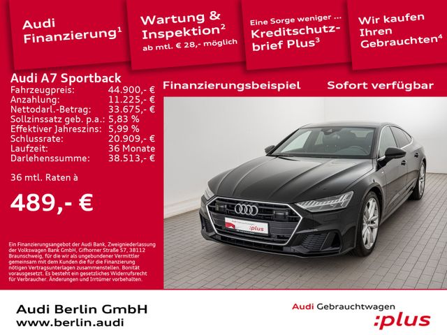 Audi A7 Sportback 45 TFSI S tr. RFK MATRIX NAVI VIRTC