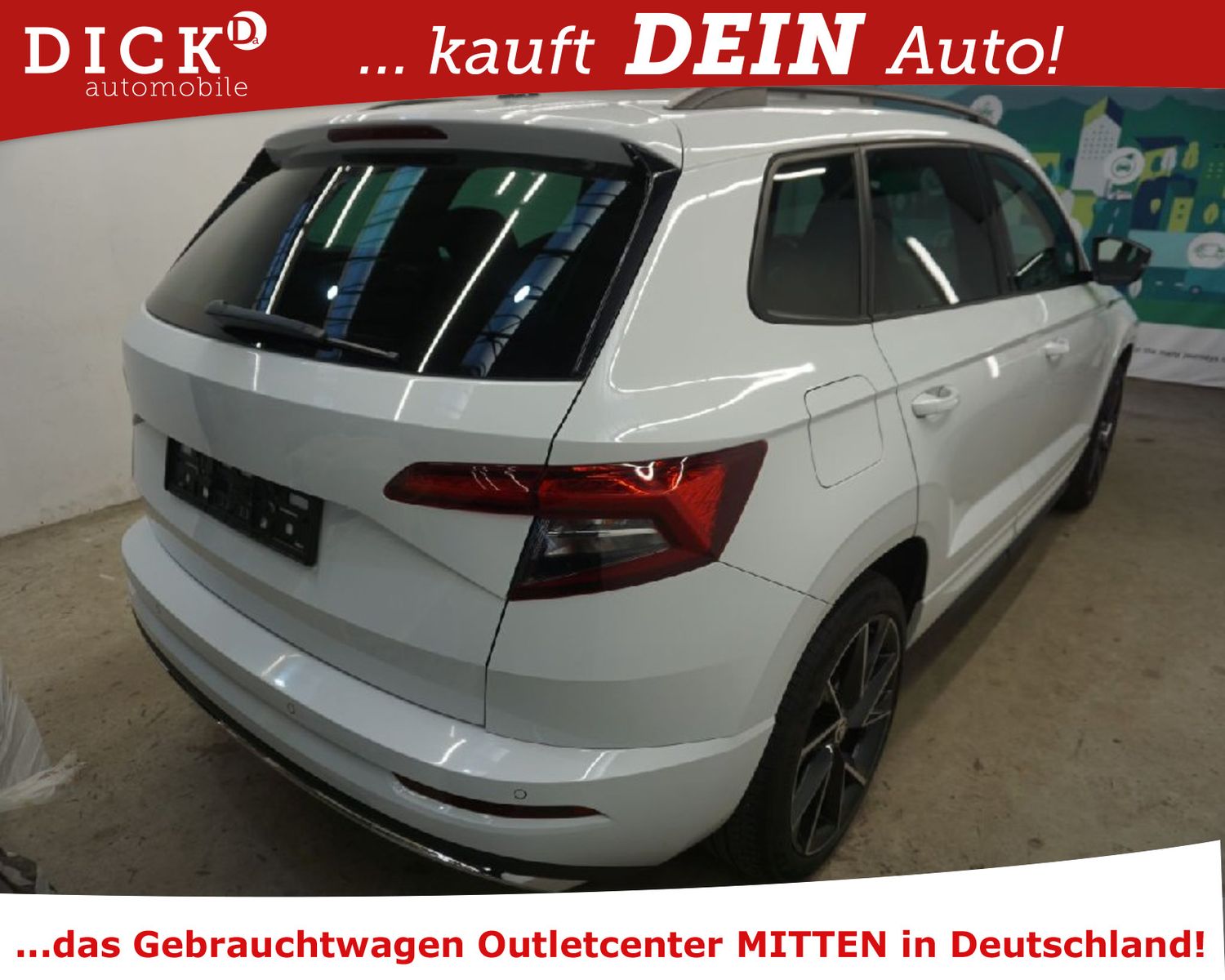 Fahrzeugabbildung SKODA Karoq 2.0d 4x4 Sport LED/ACC/NAVI/SHZ/HIFI/8Fa