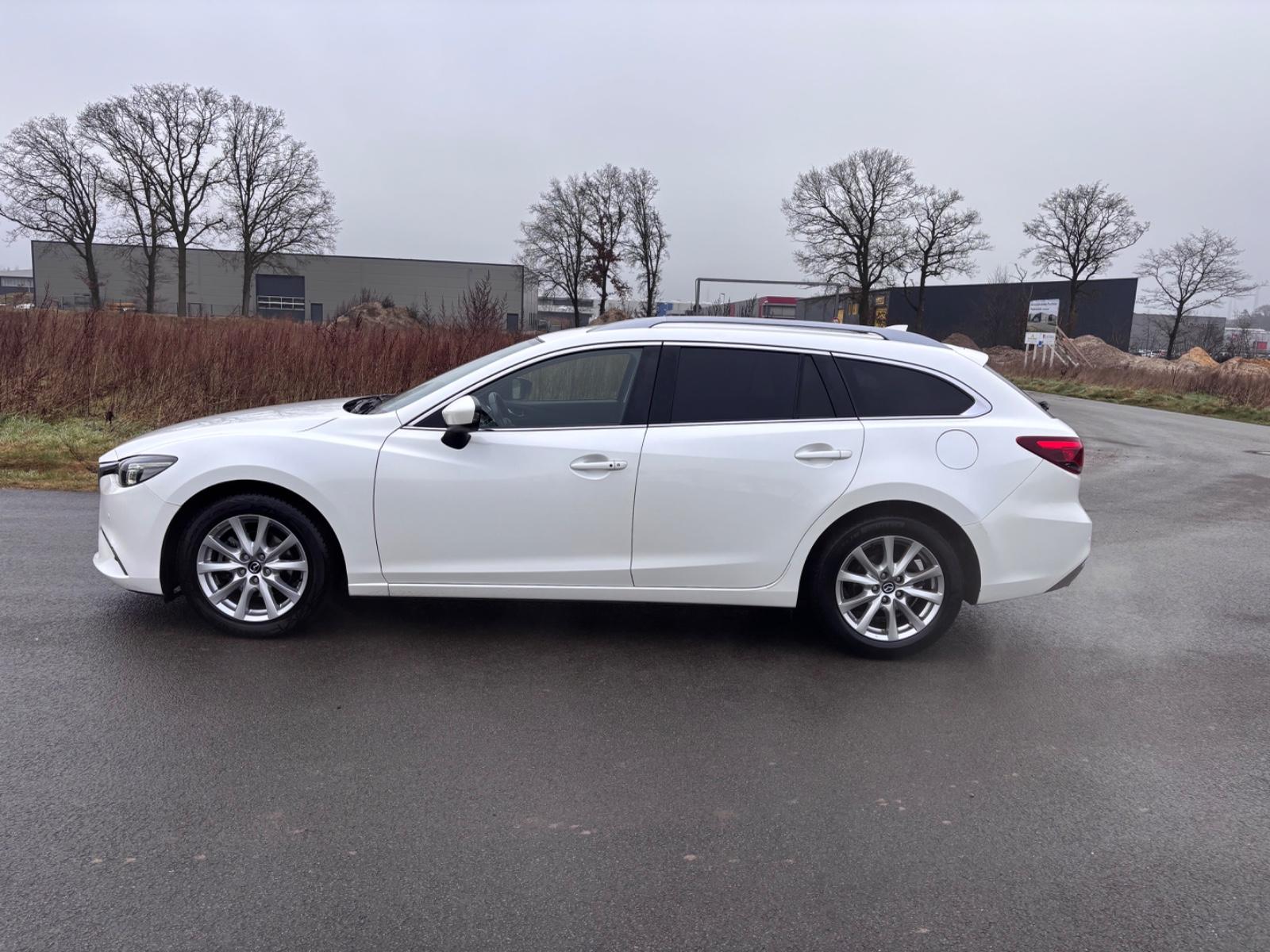 Mazda 6 Kombi Exclusive line LED Leder Euro 6