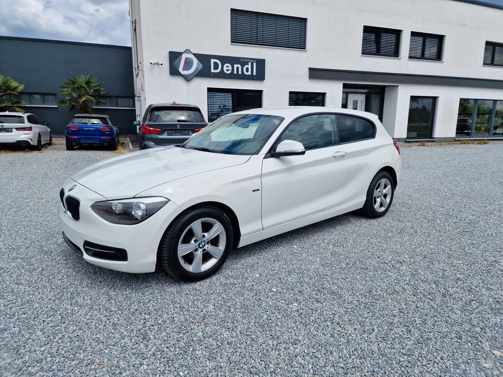 BMW 118d Limousine 3-trg., Sport Line, PDC, Navi.