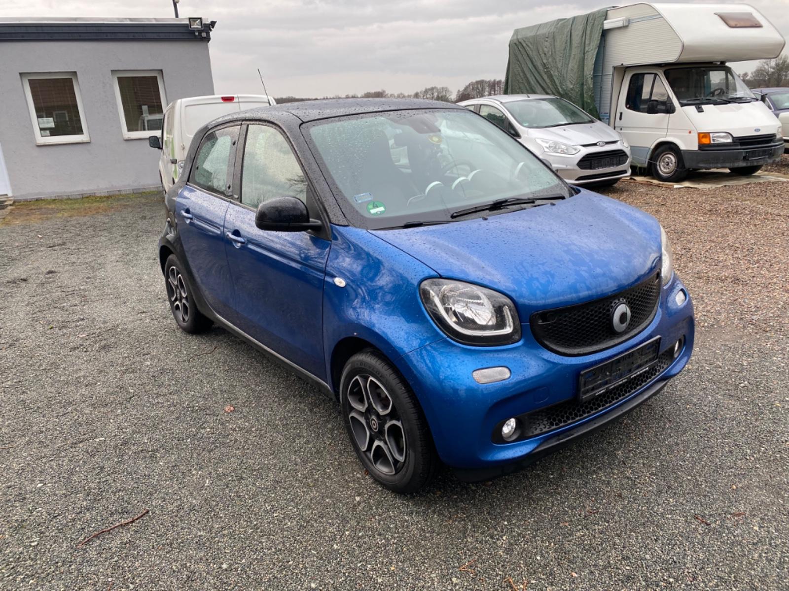 Smart ForFour 1,0 Basis 52 kW, Leder, Navi, Klima