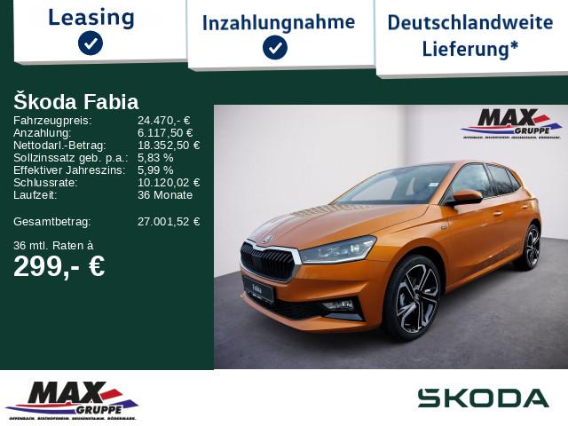Skoda Fabia 1.0 TSI Drive CARPLAY*LED*KAMERA*AHK*ACC