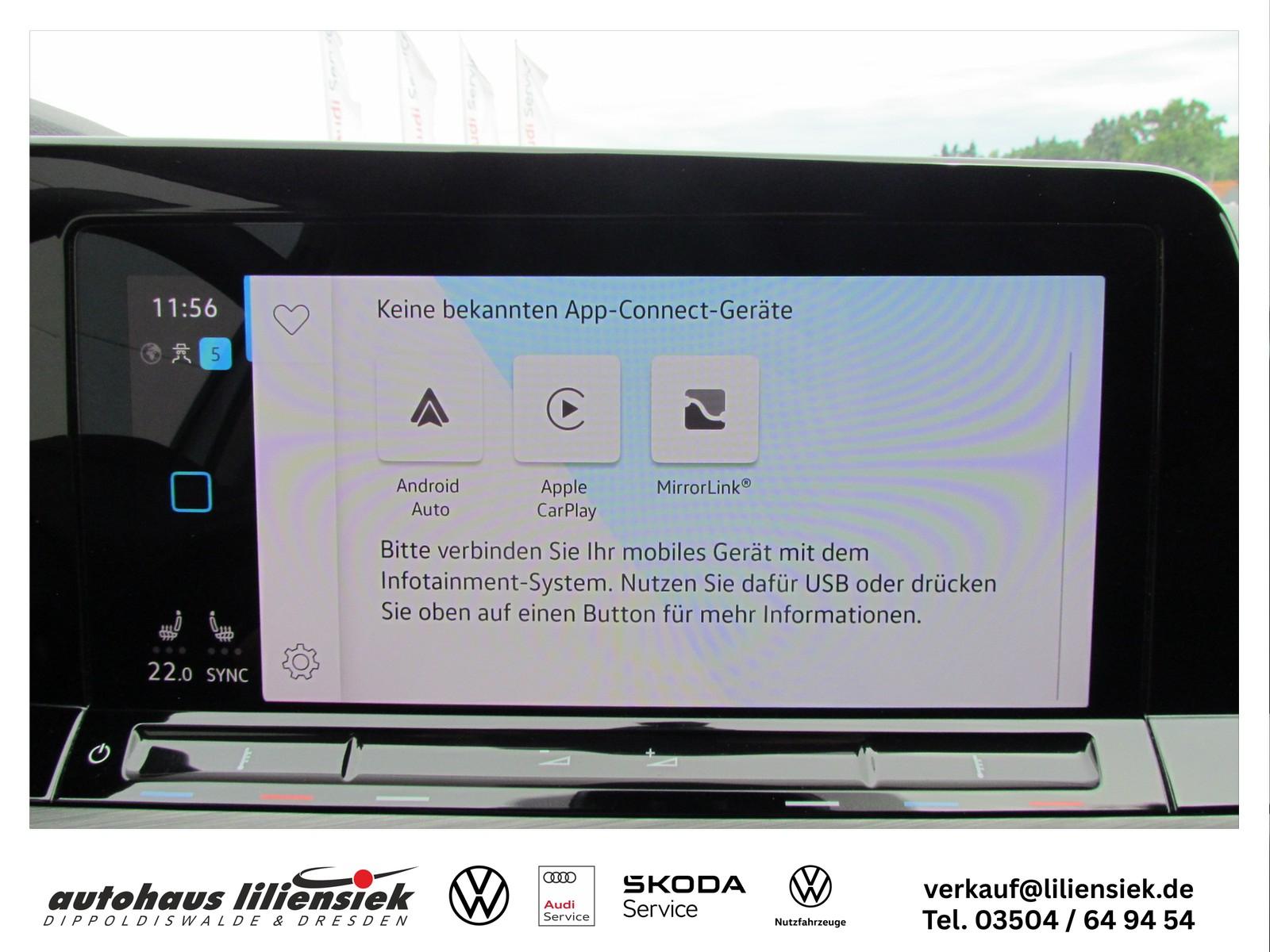 Volkswagen Golf 8 Variant 1.5 TSI Style 1HAND/AHK/NAVI/LED, миниатюра 16