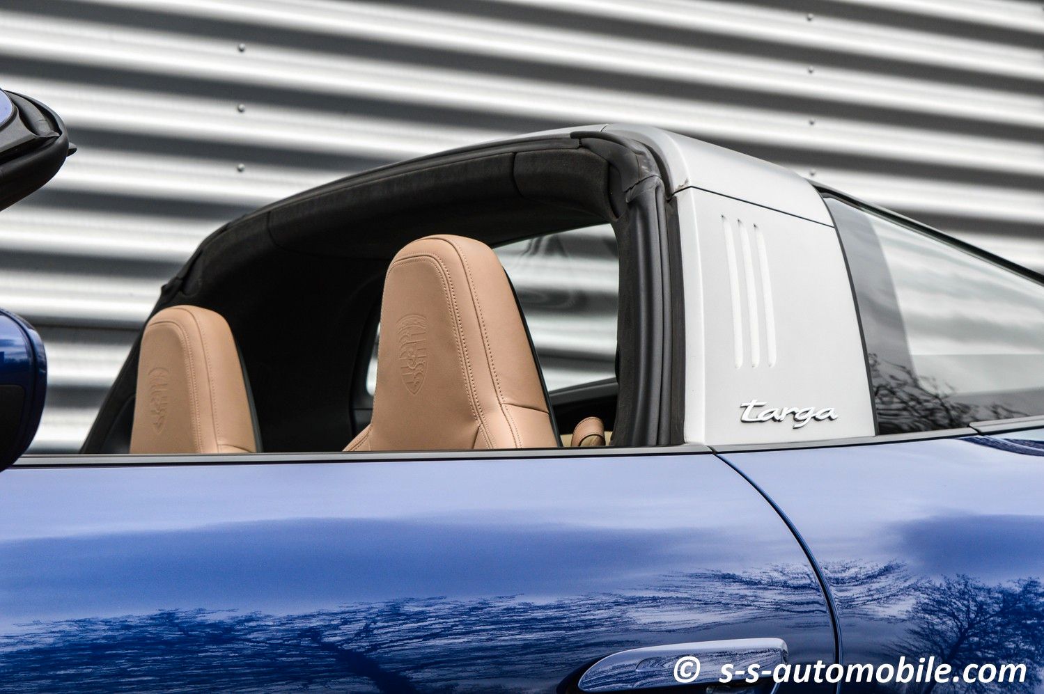 Porsche 992 Targa 4 PDLS Leder Beige BOSE SAGA 1.Hand foto 4