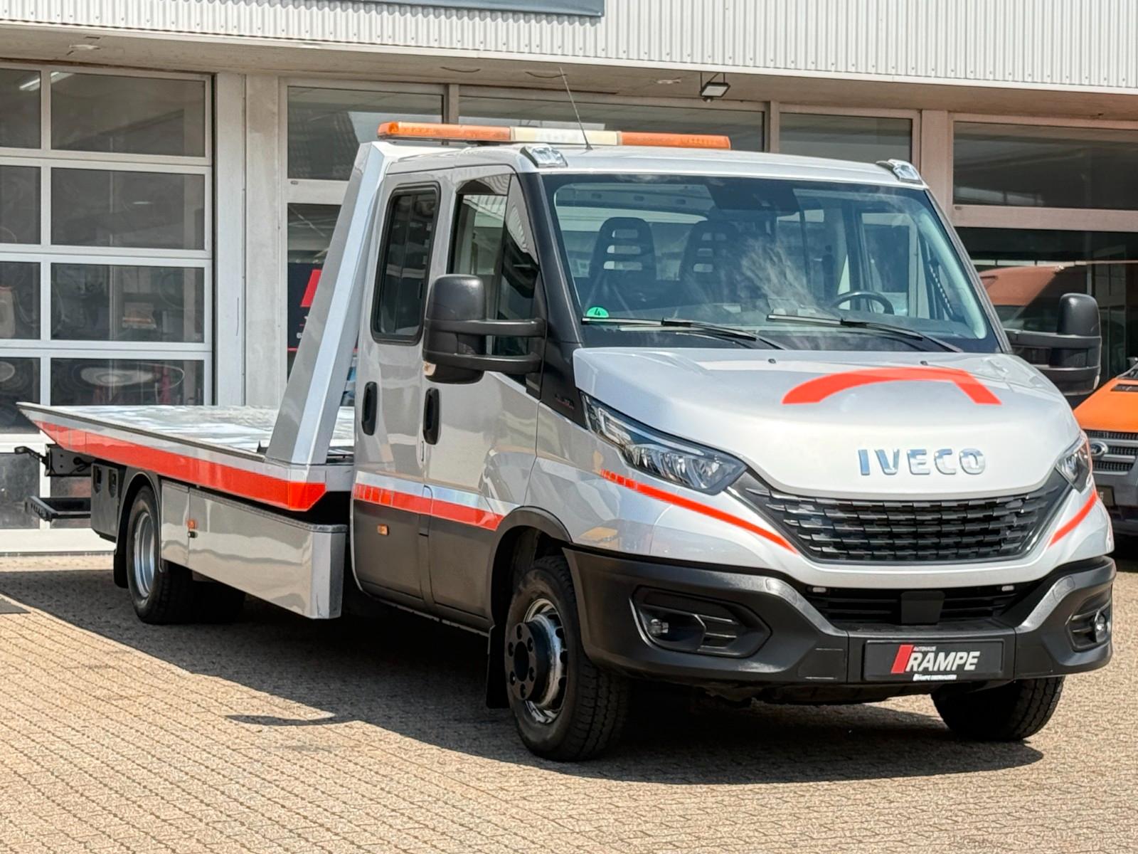 Iveco Daily 70C180 3.0 SCHIEBEPLATEAU 5,35m/HUBBRILLE