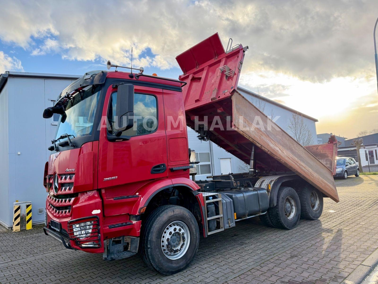 Mercedes-Benz AROCS 2651 K MEILLER 3 S.Kipper Bordmatik 6x4