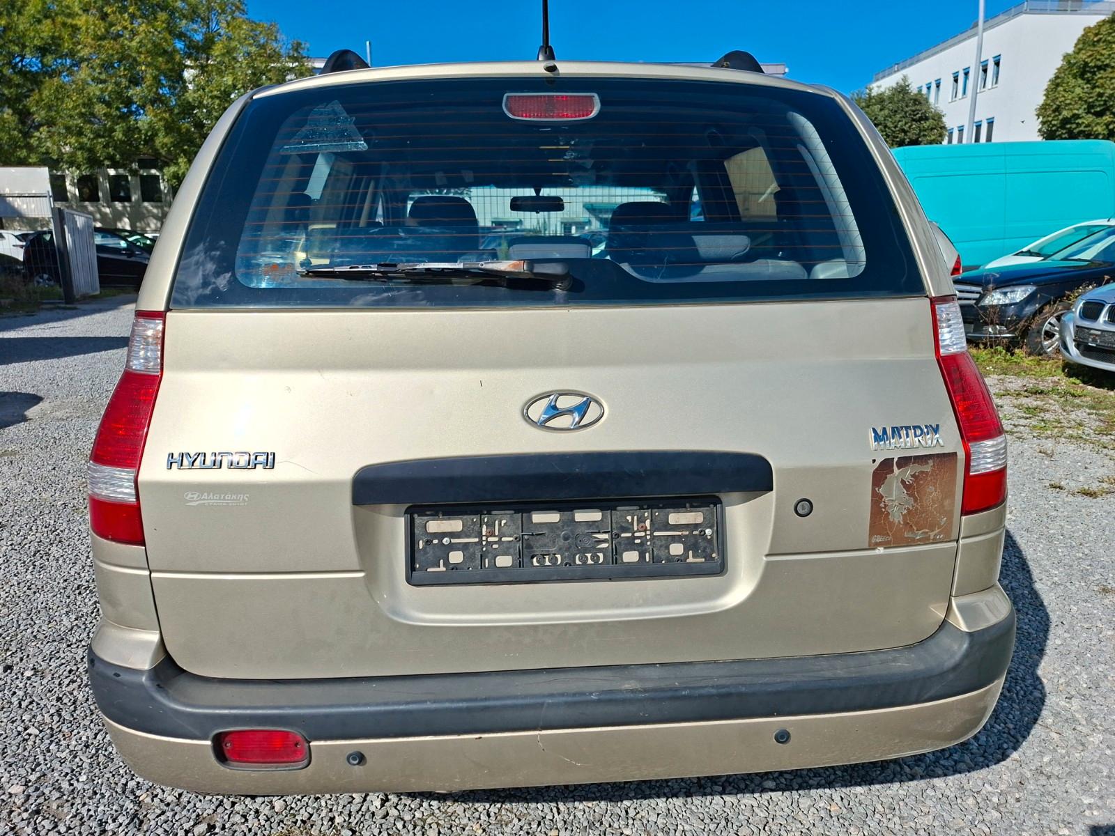Hyundai Matrix 2006 — engine 1.599 cm³, 103 HP (76kW)