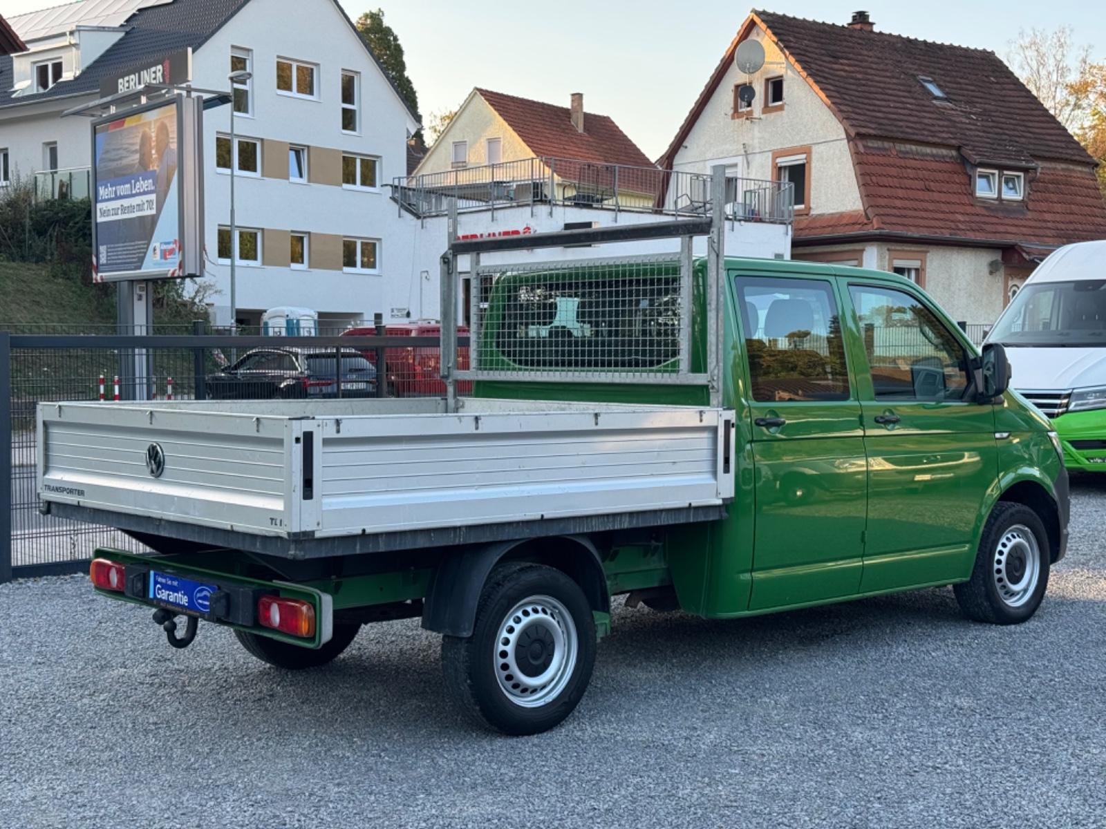 Volkswagen T6 PRITSCHE DoKa Lang KLIMA AHK-2.500KG 1.HAND