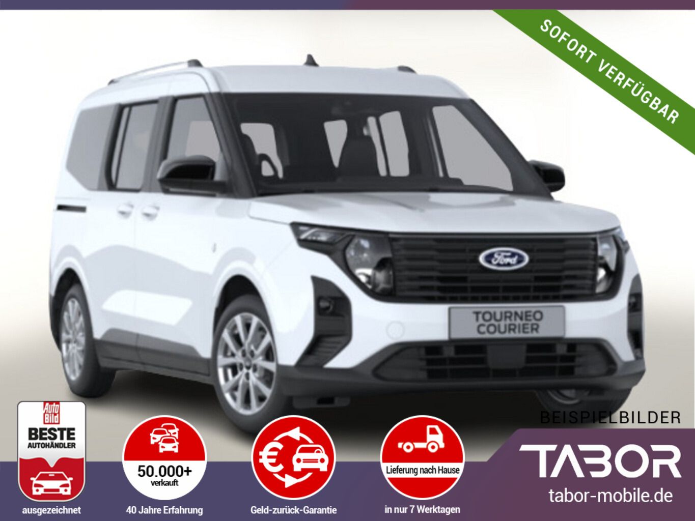 Ford Tourneo Courier 1.0 EB 125 Tit AHK WinterP Kam