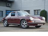 Porsche 911 T 2.4 Coupe deutsche Auslieferung burgundrot - Porsche aus 1972: 911t