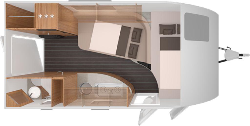 Knaus Sport&Fun 480 QL Black Selection Duschausbau, Au