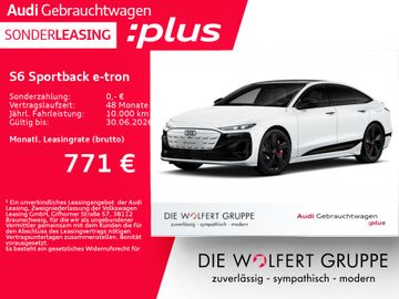 Audi Leasingangebot: Audi S6 Sportback e-tron SITZBELÜFTUNG*PANO*AHK*360°