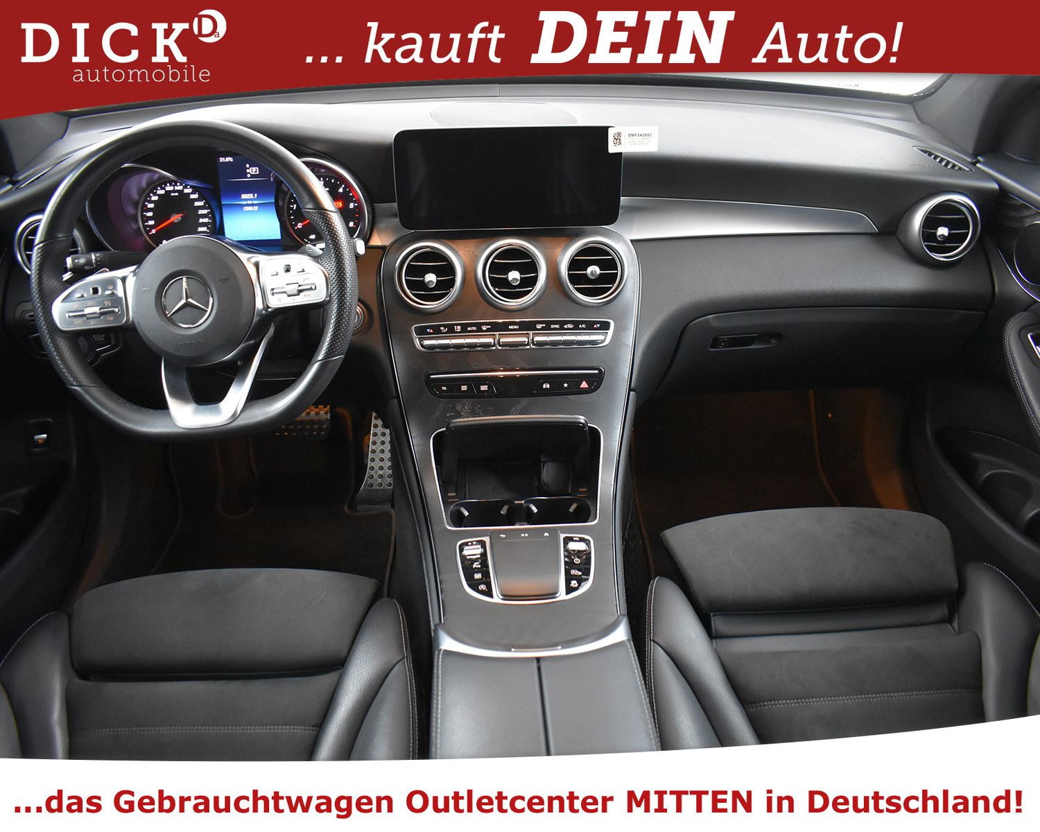 MERCEDES-BENZ GLC 220d Coupe 4M 2X AMG Line NIGHT+LED+KAM+19" - Image 8